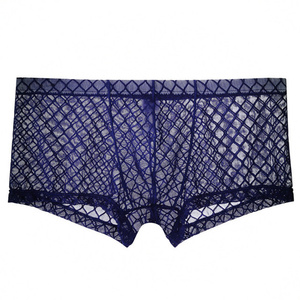 Slip da <span class=keywords><strong>Uomo</strong></span> in Rete Morbida e Traspirante, <span class=keywords><strong>Intimo</strong></span> Maschile <span class=keywords><strong>Sexy</strong></span> dal Design Accattivante, Boxer Trasparenti - Product Image 3