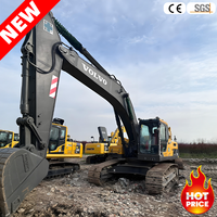 Excavatrice sur chenilles Volvo EC290 d'occasion, 31 tonnes, d'origine suédoise, pour travaux miniers, routiers et de terrassement lourd, diesel hydraulique, en stock