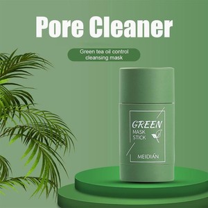 <span class=keywords><strong>Mascarilla</strong></span> Facial en Barra de Arcilla de Té Verde 2025, Cuidado de la Piel Coreano para Limpieza Profunda de Poros, Control de Grasa, Exfoliación Suave e Hidratación Facial - Product Image 2