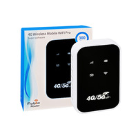Routeur WiFi mobile portable 4G, Hotspot MiFi de poche, appareil Internet sans fil haute vitesse pour les voyages, la maison, la voiture, l'extérieur et une utilisation mondiale