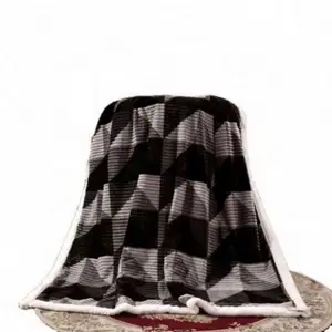 Yumuşak kış atmak Pet kalın yorgan kullanılan katlanır piknik türk raşel duş goblen tasarımcı Ply kat battaniye