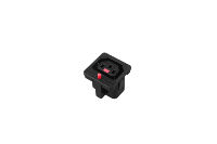 PDU intelligent IP 19 pouces, 8 prises IEC C13 verrouillables, unité de distribution d'alimentation CA surveillée à commutation individuelle, réseau RJ45