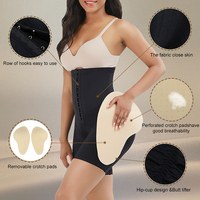Gainant Hexin Vente en Gros Pour Femmes – Rehausseur de Hanches et Fesses avec 2 Coussinets Amovibles – Body Gainant Remonte-Fesses pour Femmes