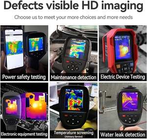 Câmera infravermelha portátil com tela de 3,2 polegadas 49152 pixels termografia térmica câmera térmica com monitor - Product Image 6