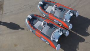 Bateau semi-rigide Ocean Master Patrol CE 3,3 m en Hypalon à coque en V profond, en fibre de verre, pour sport et navigation, modèle 330 - Product Image 5