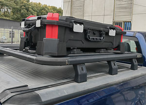 Caja de herramientas de almacenamiento de techo de plástico Universal para accesorios de coche todoterreno 4x4 76L viene con soportes de dos piezas bolsa interior almohadilla de esponja - Product Image 5