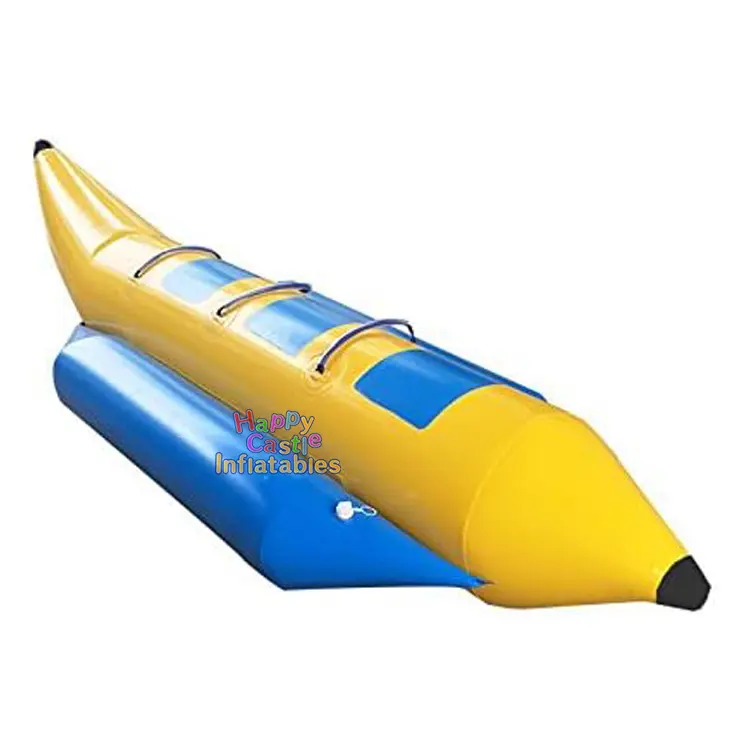고품질 맞춤형 풍선 비행 물고기 튜브 물 견인 바나나 보트 풍선 물 장난감