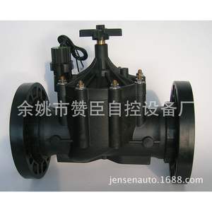 Válvula solenoide de riego Zanchen de 1 pulgada con revestimiento de caucho HDPE, control remoto del flujo de agua para uso agrícola - Product Image 4