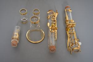 <span class=keywords><strong>Son</strong></span> lumineux de <span class=keywords><strong>clarinette</strong></span> en cristal B-tone promotionnel et belle apparence avec accessoires de boîtier - Product Image 2