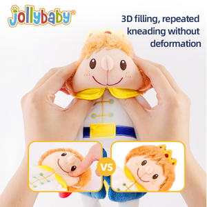 Jollybaby Nuovissimo Design Marionetta a Mano in Peluche, Bambola Educativa di Fiabe, Re Regina Principe Principessa, Marionetta per Raccontare Storie - Product Image 4