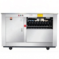 Machine entièrement automatique en acier inoxydable pour la découpe et la division des boulettes de pâte pour pains vapeur, boulangerie, capacité de 4500 pièces/heure