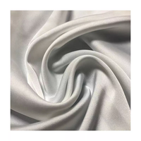 Vente en gros tissu de satin de soie extensible en polyester pour robe