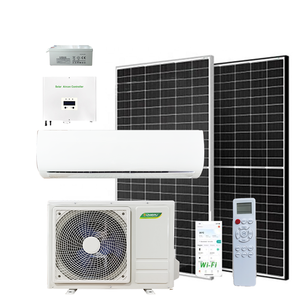 Aire Acondicionado Solar DC48v Split On/Off Grid de 18000 BTU para el Hogar en Dubái UNP-DC48V18K WIFI con Sistema de Tuberías 100% de Cobre Puro Sup - Product Image 4