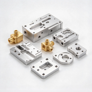 Composants métalliques sur mesure usinés avec précision par CNC, pièces mécaniques en alliage d'aluminium et de laiton, fabrication sur mesure selon vos dessins - Product Image 1