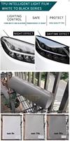 Film de fenêtre nano céramique TPU PPF Film de Protection de phare photochromique intelligent pour toute lampe de voiture décorer