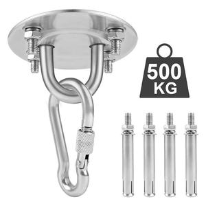 Hamaca de placa fija, saco de arena para hebilla para Yoga, Pilates, Fitness, gancho Chapado en zinc, accesorios de Hardware - Product Image 1