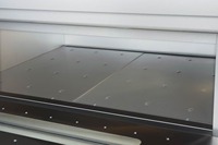Four de terrasse électrique de luxe KitchenMax Équipement de boulangerie commerciale Pizza Pain Making 2 Deck Four électrique à 4 plateaux