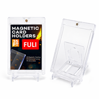 Protège-cartes de jeu transparents de haute qualité, porte-cartes magnétique One Touch pour cartes de sport et cartes à collectionner