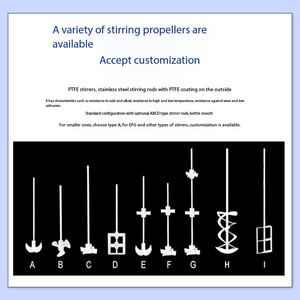 1L 100L Double-layer Glass Reaction Vessel Vacuum Distillation Jacketed Reactor Laboratory Chemical Synthesis <b>Stirrer</b> - Product Image 5