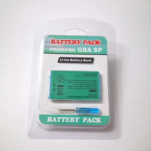 Paquete de energía de batería de litio para <span class=keywords><strong>Gameboy</strong></span> <span class=keywords><strong>Advance</strong></span> <span class=keywords><strong>SP</strong></span> Paquete de batería para GBA <span class=keywords><strong>SP</strong></span> - Product Image 4