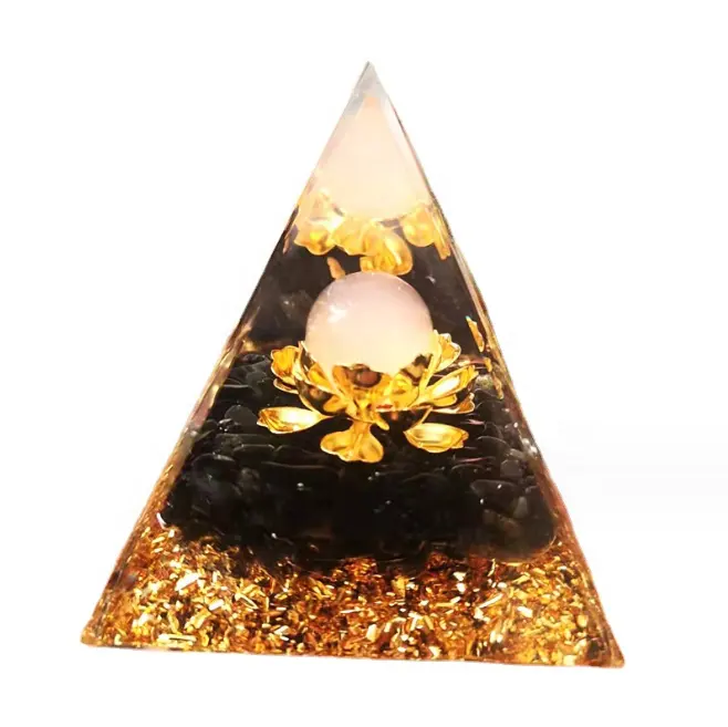 Online De Ágata Gemstone Turquesa Cristal Mágico Orgone Pirâmide Presente Do Negócio De Alta Qualidade