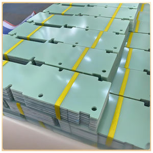 कस्टम 3240 एपॉक्सी/g10 f4 फाइबरग्लास बोर्ड प्रसंस्करण उच्च वोल्टेज लौ retardant इन्सुलेशन शीट (पीला/काला/पानी हरा) - Product Image 5