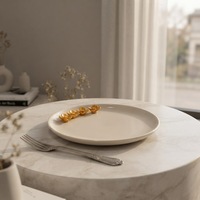 ARM LVG INS Nordic Style 3D Keramische Bloem Dinerbord Creatieve Artistieke Schotel Restaurant Home Decoratieve Platte Plaat