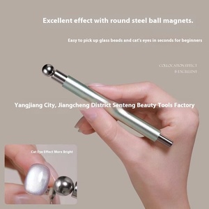 Barra magnética profesional de doble cabeza multifunción para decoración de uñas, gran oferta de Metal, cuentas de cristal para ojo de gato, suministros de pegamento para esmalte de uñas - Product Image 3