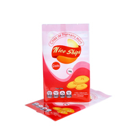 Sachet Personnalisé Refermable Scellé au Dos pour Chips de Plantain Séchées 35g