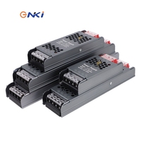 Vente en gros, boîtier en fer blanc ultra-mince 12V/24V 60W-150W pour alimentation à découpage de pilote LED avec gradation Dali pour bande lumineuse