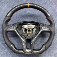 Accessoires de voiture en acier carbone pour Mercedes Benz Classe C W204 C63 W212 W218 W207 W172 SLK GLC C63 A45 Volant