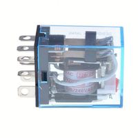 Relais électronique micro-électromagnétique à usage général LY2NJ HH62P, lampe LED, 10A, 8 broches, bobine DPDT, DC12V, 24V, AC110V, 220V