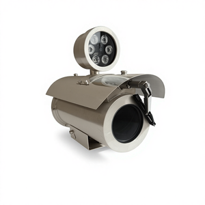 מצלמת אבטחה דיגיטלית חיצונית עמידה בפני פיצוץ, מסוג קובייה, עם חיישן CMOS אינפרא אדום, מגב, דירוג IP68, נירוסטה 304/316 - Product Image 1