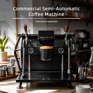 Machine à café expresso semi-automatique professionnelle ITOP 9 bars à <span class=keywords><strong>pompe</strong></span> rotative, groupe unique, prix de gros usine - Product Image 1