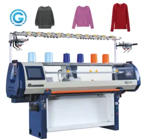 industrial fast speed jacquard scarf knitting machines,with feijian needle