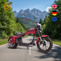 AB Deposu En Yeni Tasarım E Chopper Elektrikli Scooter Citycoco
