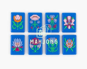 ชุดไพ่นกกระจอกสไตล์อเมริกันสุดหรู วาดลายด้วย<span class=keywords><strong>ม</strong></span>ือ ลายบลูอายแจ็<span class=keywords><strong>ค</strong></span> อะ<span class=keywords><strong>ค</strong></span>ริลิ<span class=keywords><strong>ค</strong></span> เป็น<span class=keywords><strong>ม</strong></span>ิตรกับสิ่งแวดล้อ<span class=keywords><strong>ม</strong></span> ขนาดใหญ่พิเศษ พกพาสะดวก ผ้าใบสี่ชั้น - Product Image 5