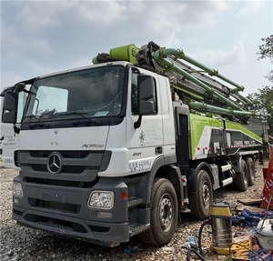 เครื่องปั๊มคอนกรีตดีเซล Zoomlion คุณภาพสูง ปี 2019 ระยะส่งแนวตั้ง 56 เมตร ความเร็ว 180 เมตร/ชม. ใช้เครื่องยนต์และมอเตอร์ส่วนประกอบหลัก - Product Image 2