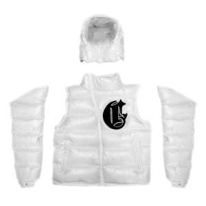 WT Custom Cappello a manica staccabile da <span class=keywords><strong>uomo</strong></span> ricamato invernale lucido a bolle imbottito piumino con cappuccio piumino - Product Image 2