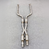 Tuyaux d'échappement intermédiaires LK en acier inoxydable sur mesure, longueur égale, son profond, pour BMW M3 E90/E92/E93 4.0L 2007-2013