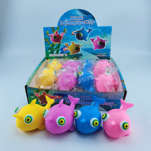 New Arrival TPR Creative Exclusive Animal Whale Fun <b>Squeeze</b> Stress Relief Toys for Kids Boys and Girls Promotional Gifts - Product Image 5
