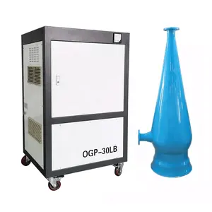 سعر المصنع 10L 20L 30L 40L 50L ~ 150 لتر مُكثّف أوكسجين مع الأكسجين مخروط لتربية الأحياء المائية