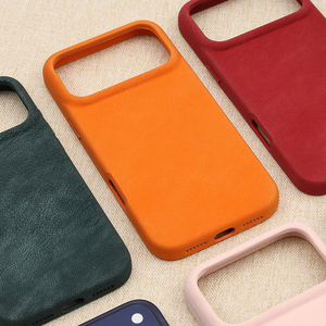 Funda de Teléfono ZENOS de Cuero PU de Color Sólido Personalizada, Hecha a Mano, de Alta Gama, con Protección 360 y Decoración Interna, Estilo Ejecutivo - Product Image 4