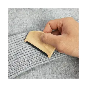 Sisir rambut pribadi sweater kayu berbulu kain balayage 30 katun gaya baru
