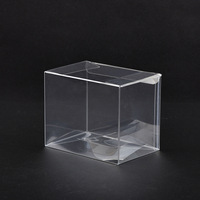 Boîte d'emballage en PVC transparent écologique en stock, avec couleur et épaisseur personnalisables, pour l'affichage de produits ménagers et pour animaux de compagnie