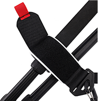 Vente en gros populaire Logo personnalisé Caoutchouc EVA Extérieur Sport Ski Reliure Alpine Crochet Boucle Ski Strap