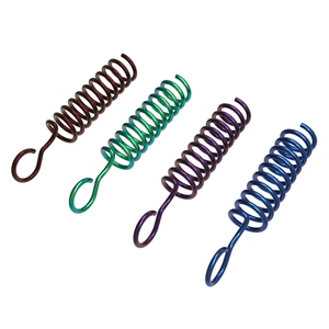 Ressorts de traction en acier sur mesure, noirs et colorés, avec crochets, pour bricolage et usage industriel - Product Image 5