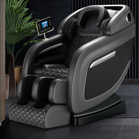 Fauteuil de massage du dos 4d Corps entier 4d Thai Stretch Air Pressure Calf Pétrissage Zero Gravity Fauteuil de massage à 7 points de luxe
