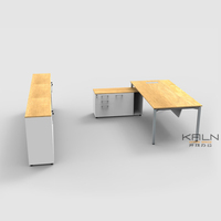 Meubles de bureau 2026, prix direct d'usine de haute qualité, table de travail ouverte élégante personnalisée, bureau d'ordinateur pour manager/chef
