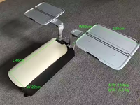 Nouvelle conception 2024 Accessoires intérieurs de fourgonnette Table de voiture pour accoudoir central Table de voiture pliable pour tous types de monospaces et de SUV